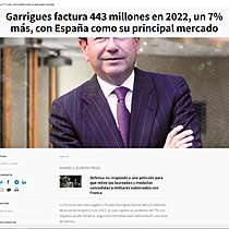 Garrigues factura 443 millones en 2022, un 7% ms, con Espaa como su principal mercado